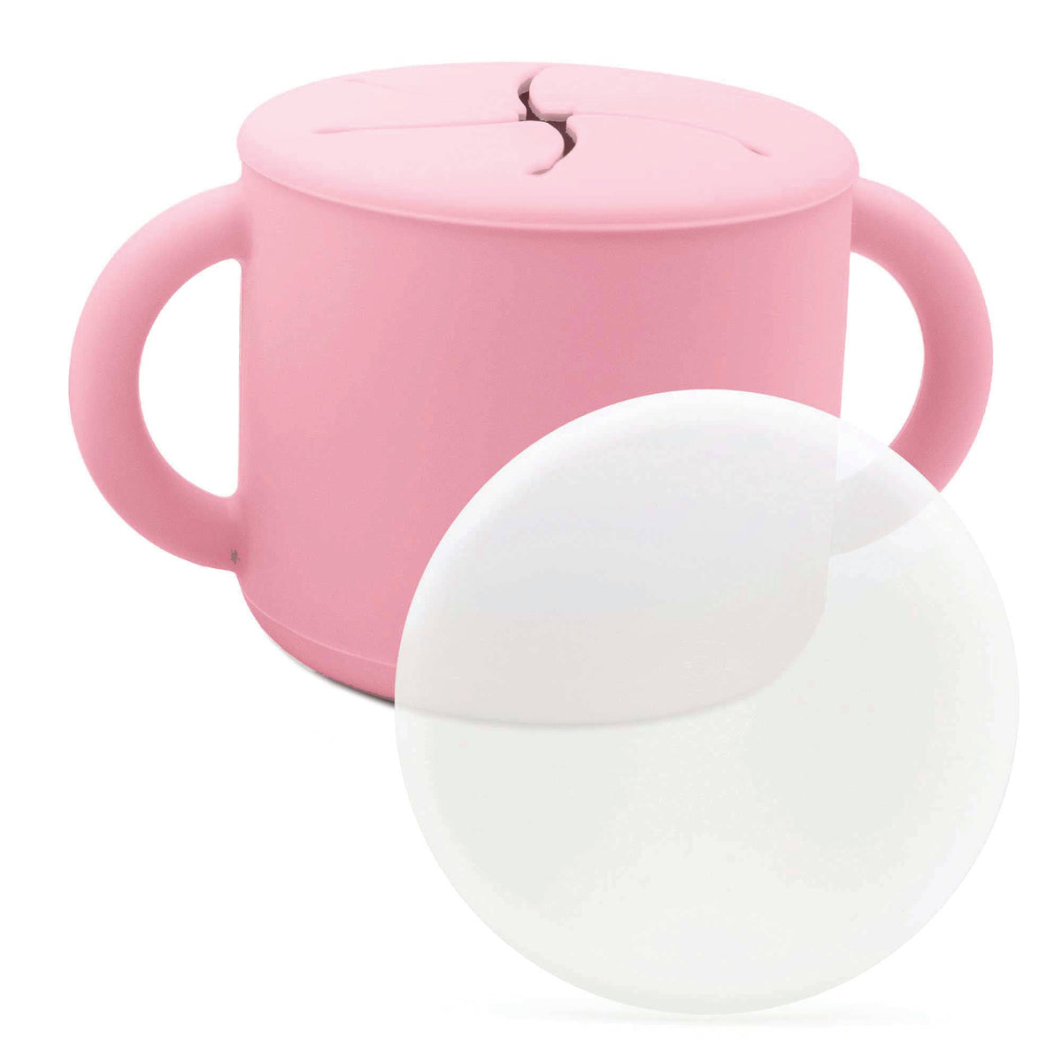 Silicone Spill-Proof Snack Cup for Babies & Toddlers
