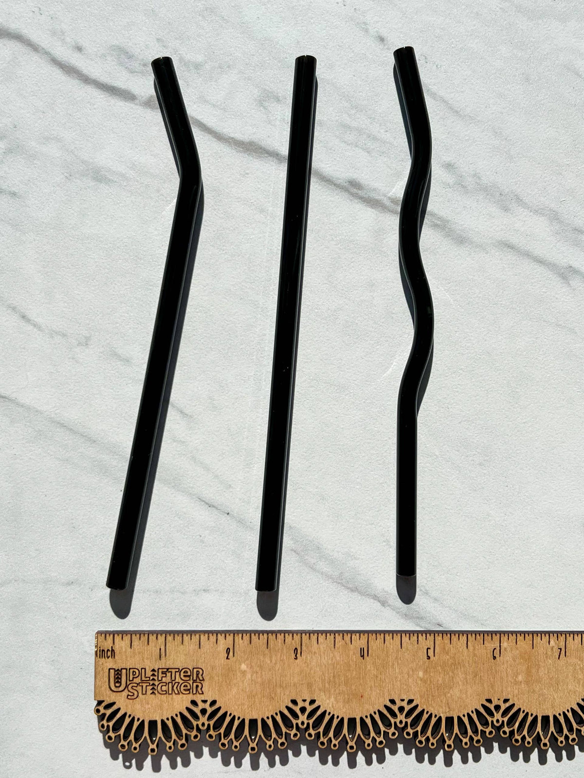 Glass straws for 16 oz Libbey can 8 inches