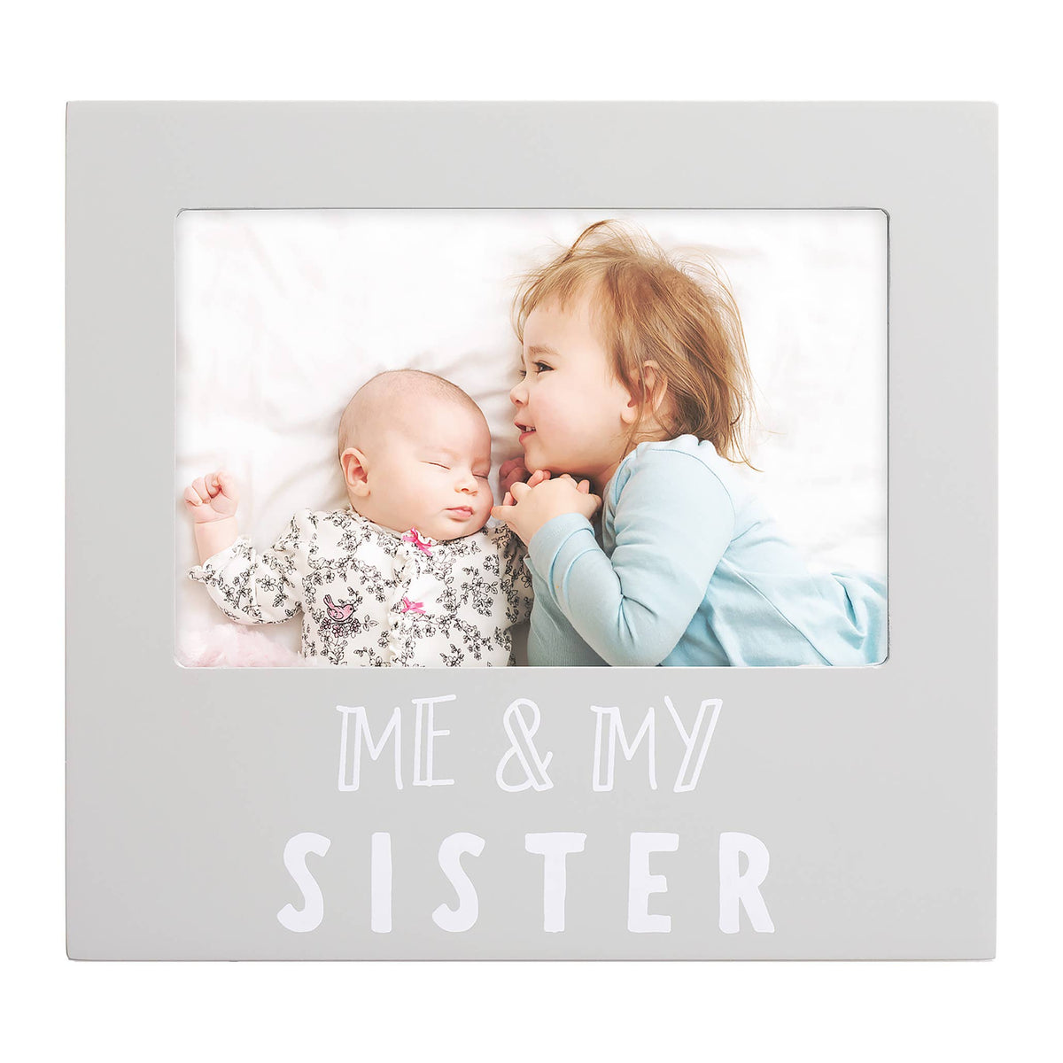 Me and My Sister Sentiment Picture Frame, Gray