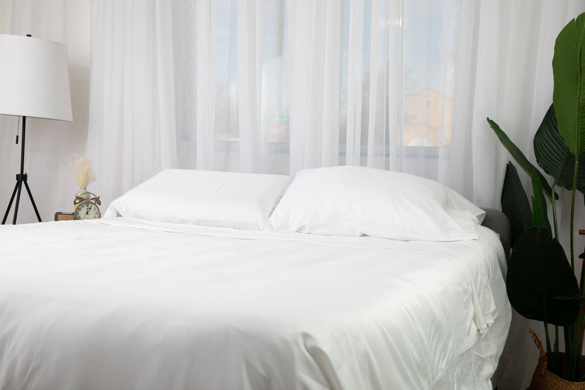 Bamboo Viscose Sheets Set – 4PC Soft Cooling Bedding