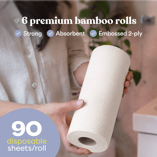 Bamboo Paper Towel (Single Roll)