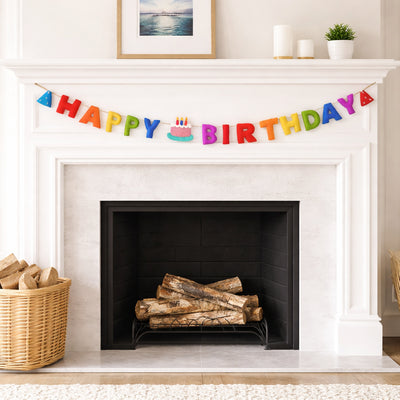Felt Garland - Happy Birthday