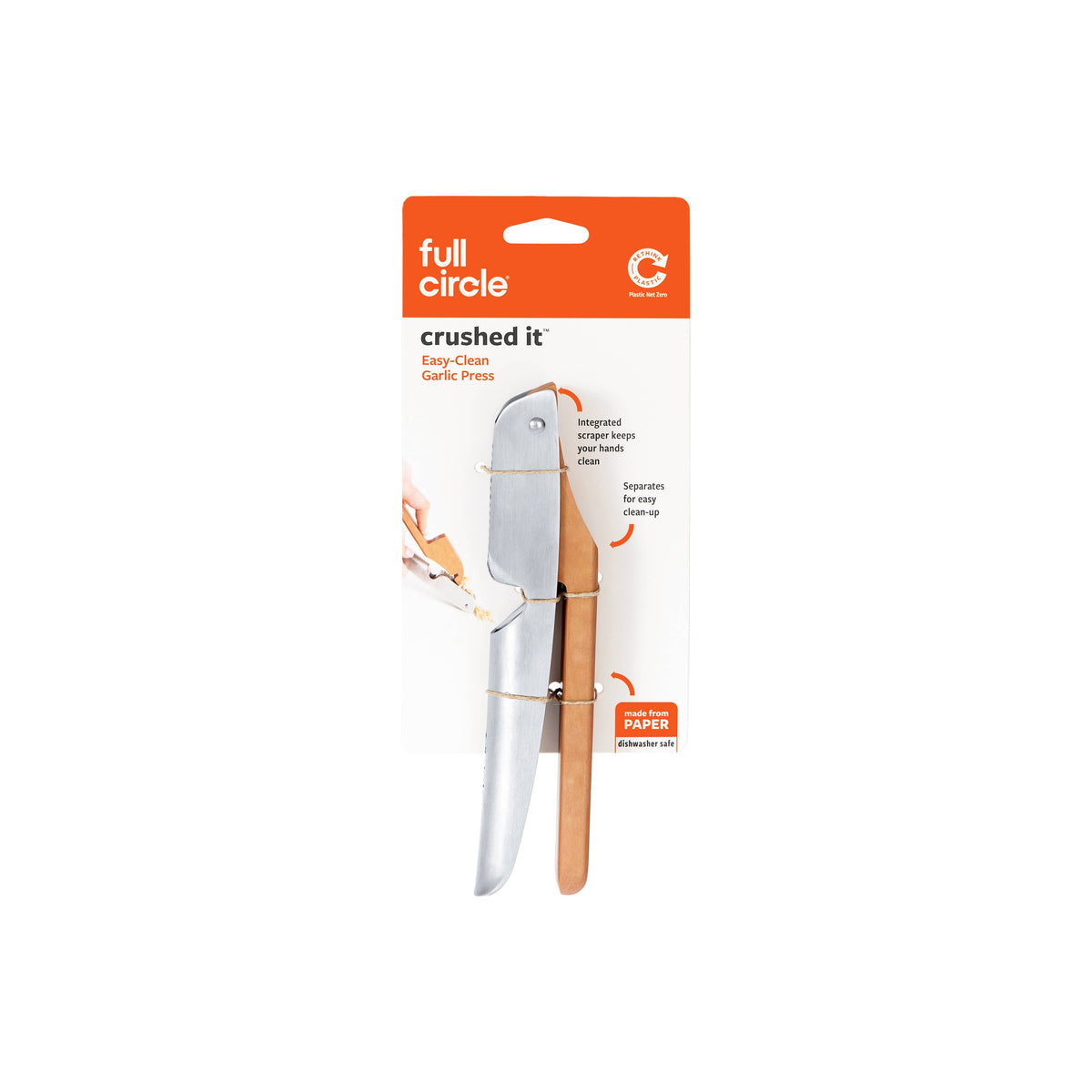 The No Mess Garlic Press (formerly Crushed It)