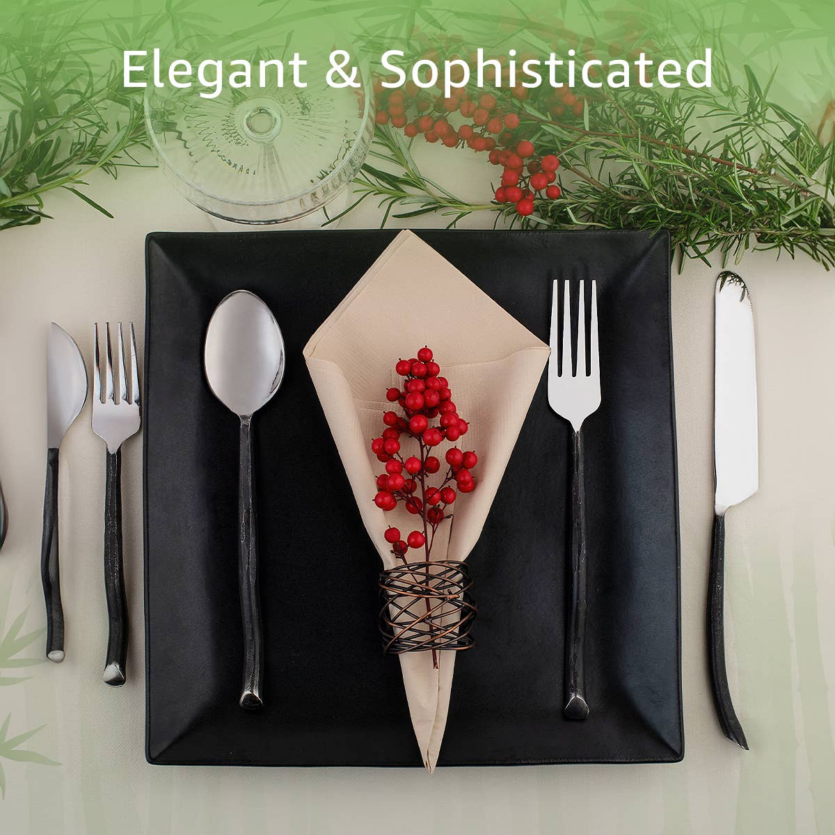 Bamboo Entertain Dinner Napkins - 200 Pack - 3 Ply