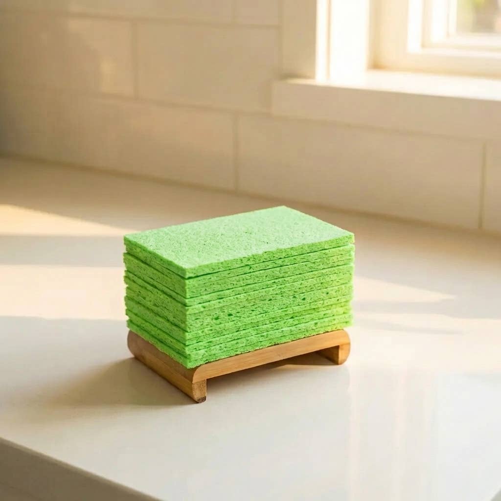 Compostable Cellulose Kitchen Sponge