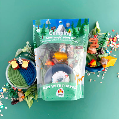 Kit de juego de plastilina para acampar