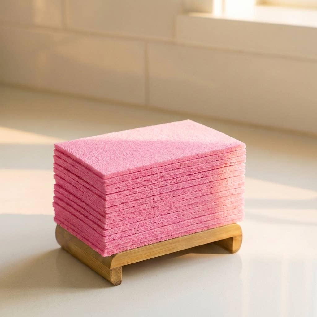 Compostable Cellulose Kitchen Sponge