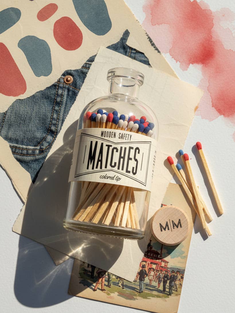 Vintage Apothecary USA Matches America 250 Celebration