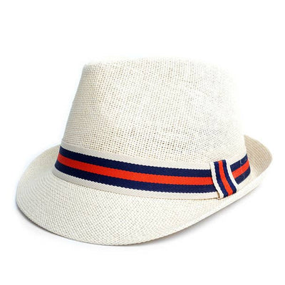 Men's Fedora Hat with Striped band