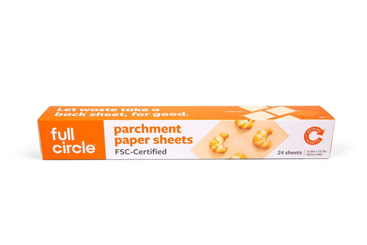 Pre-Cut Parchment Paper Sheets - 24ct
