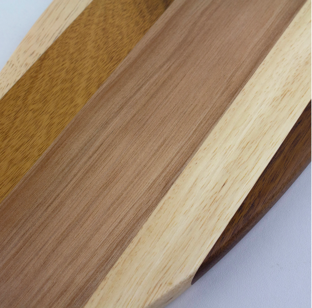 Shiplap Li'l Surfboard Shaped Serving Board