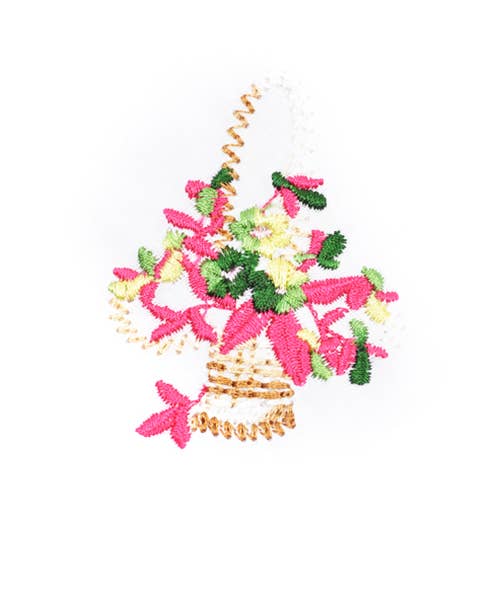 Women's Flower- Baskets Cotton Handkerchiefs 6pc Set