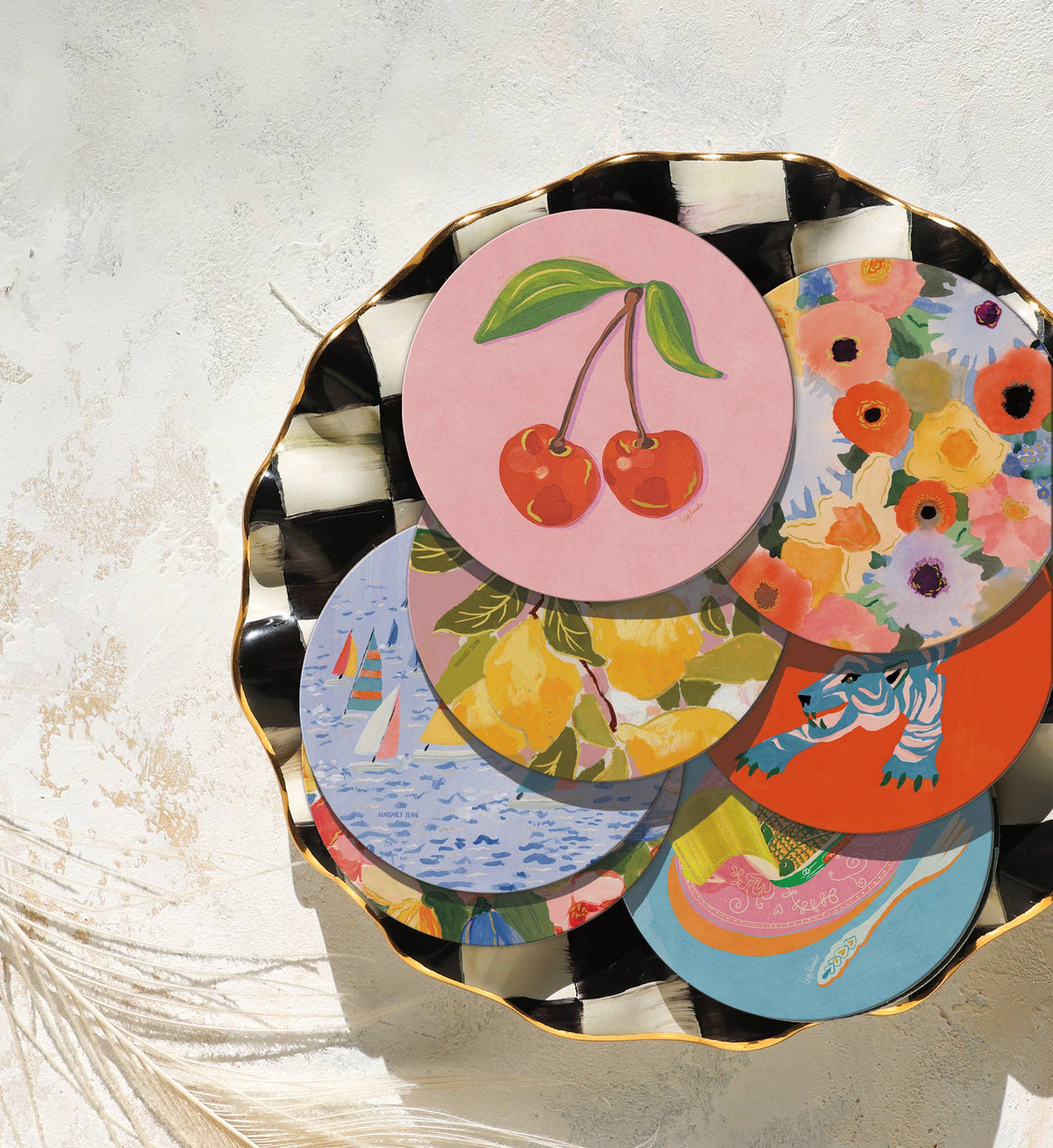 Sweetest Cherries Coaster