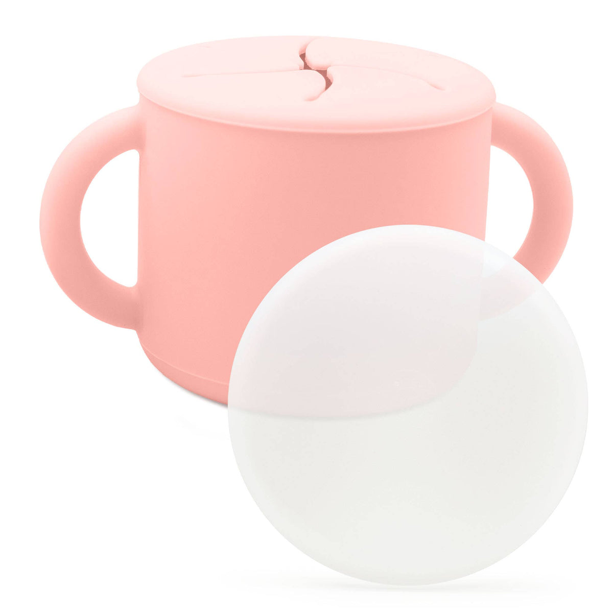 Silicone Spill-Proof Snack Cup for Babies & Toddlers