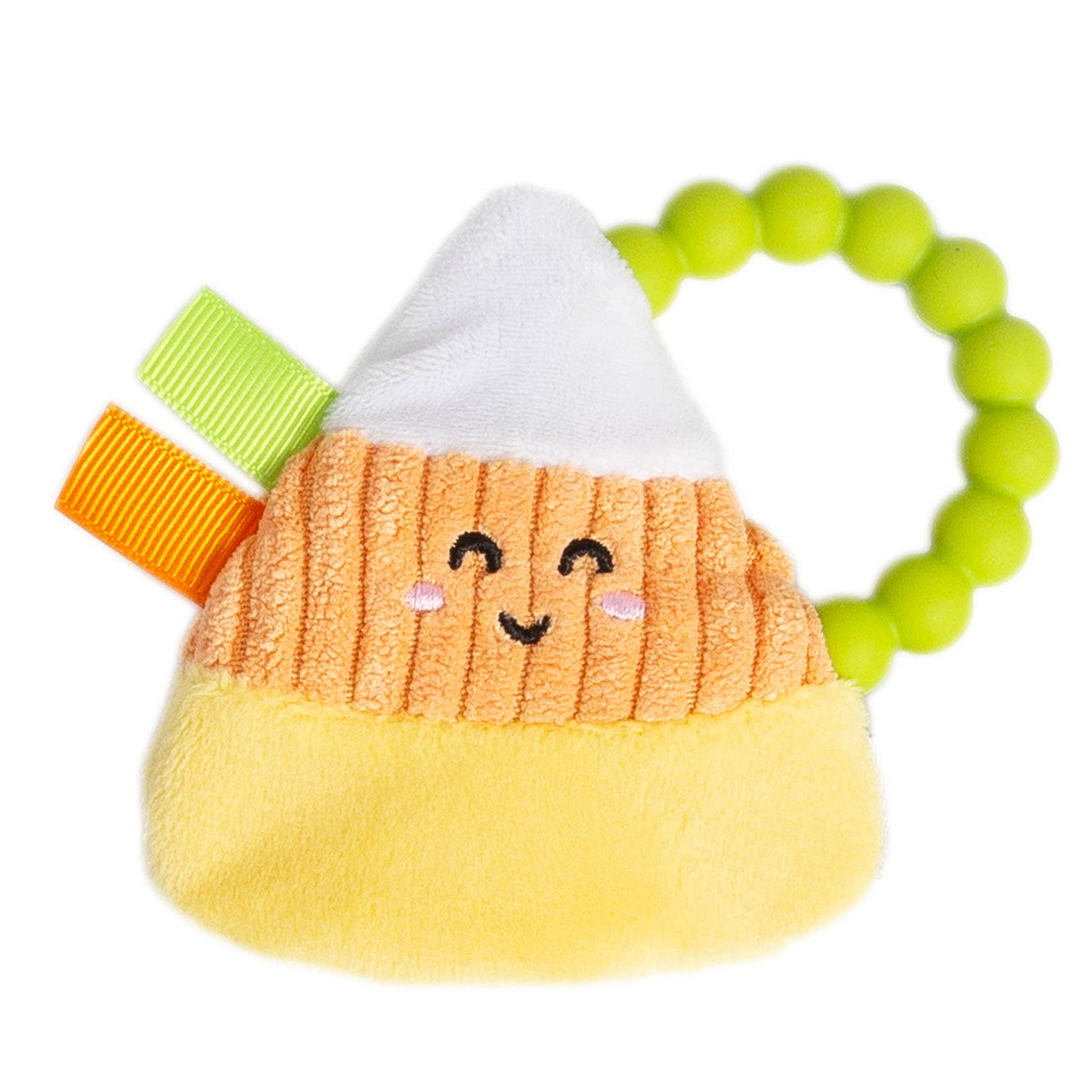 Candy Corn Crinkle Teether, Fall/ Halloween Baby Teether