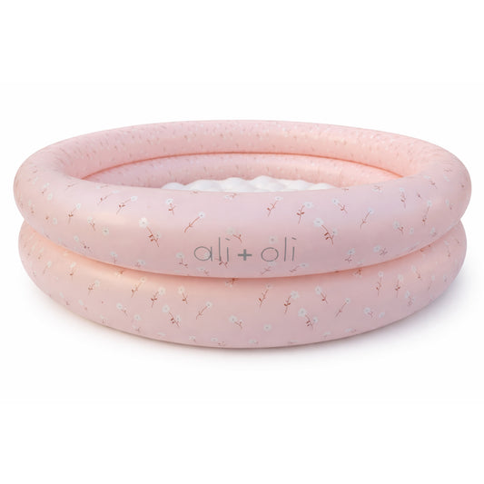 Two-Ring Inflatable Kiddie Pool (Peony)