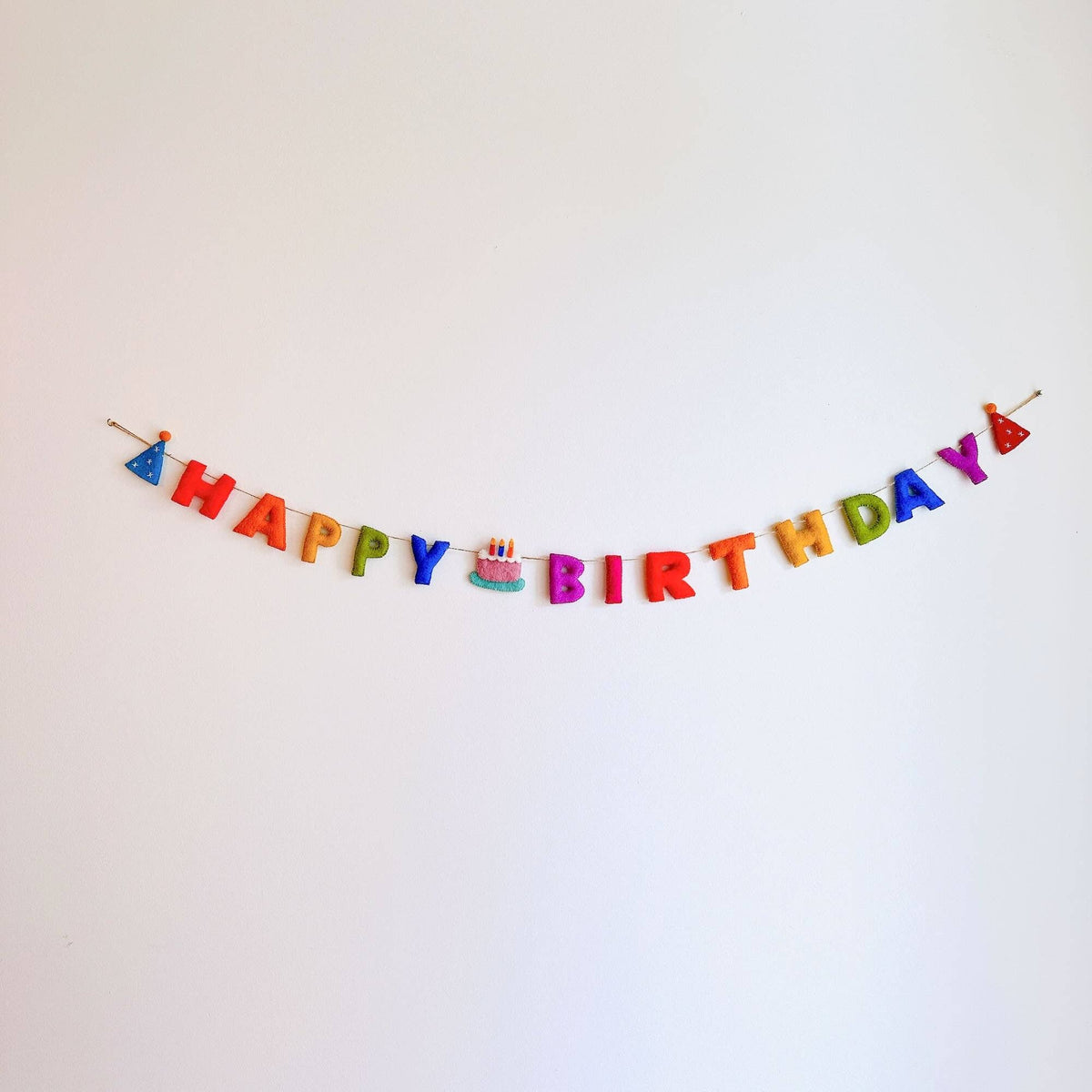 Felt Garland - Happy Birthday