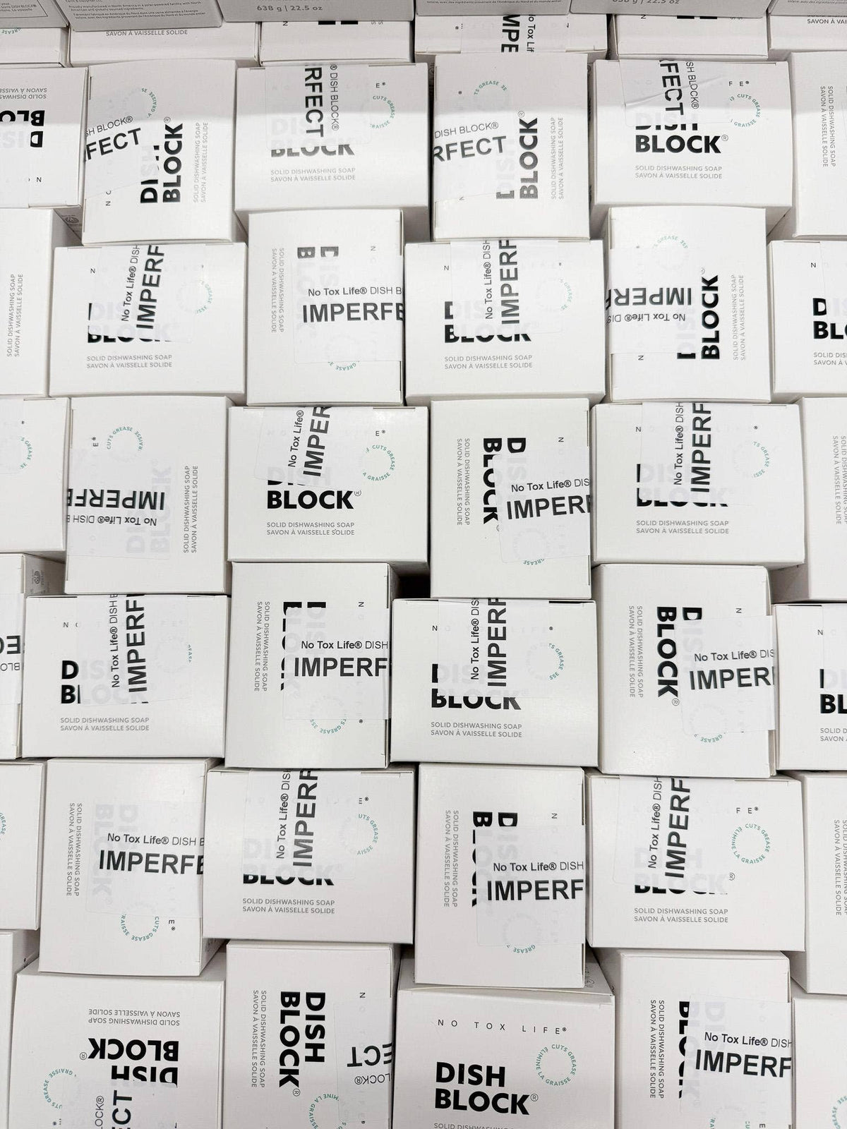 DISH BLOCK® solid dish soap - Imperfect box - ®